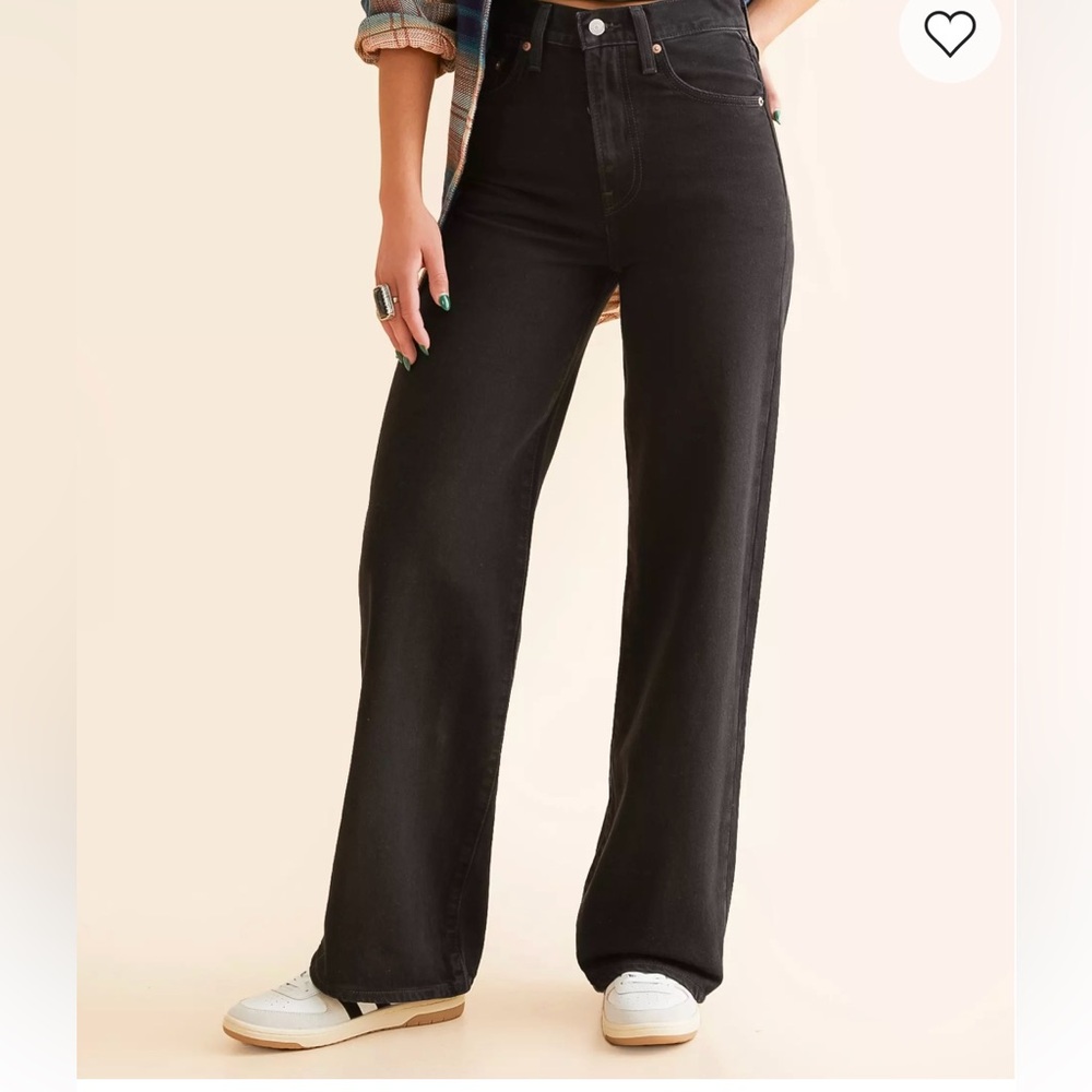 Levi Premium Ribcage Wide Leg Jean